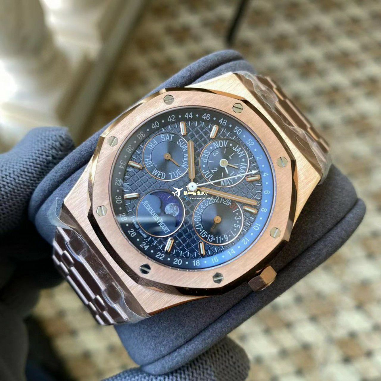 APS Factory Audemars Piguet 万年历26574PT.OO.1220PT.01，26574BA.OO.1220BA.01，26574ST.OO.1220ST.03一比一复刻高仿手表 / AP262