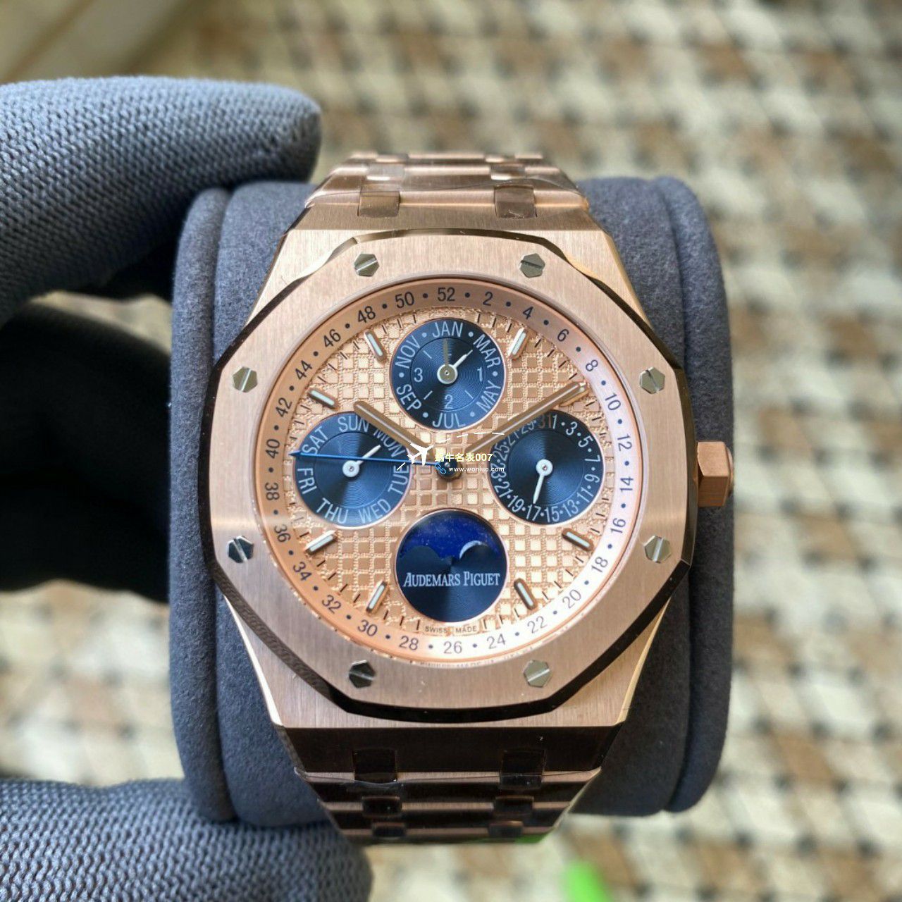 APS Factory Audemars Piguet 万年历26574PT.OO.1220PT.01，26574BA.OO.1220BA.01，26574ST.OO.1220ST.03一比一复刻高仿手表 / AP262