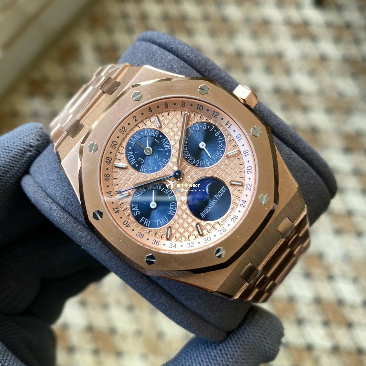 APS Factory Audemars Piguet 万年历26574PT.OO.1220PT.01，26574BA.OO.1220BA.01，26574ST.OO.1220ST.03一比一复刻高仿手表 / AP262