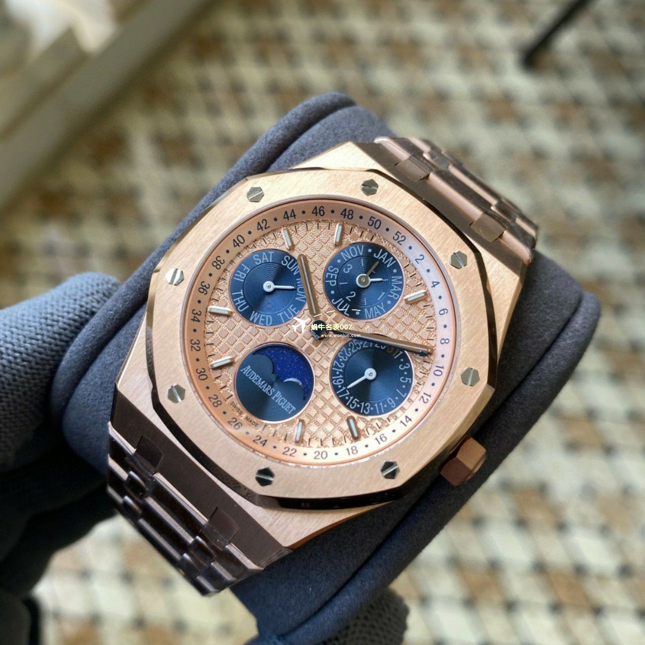 APS Factory Audemars Piguet 万年历26574PT.OO.1220PT.01，26574BA.OO.1220BA.01，26574ST.OO.1220ST.03一比一复刻高仿手表 / AP262