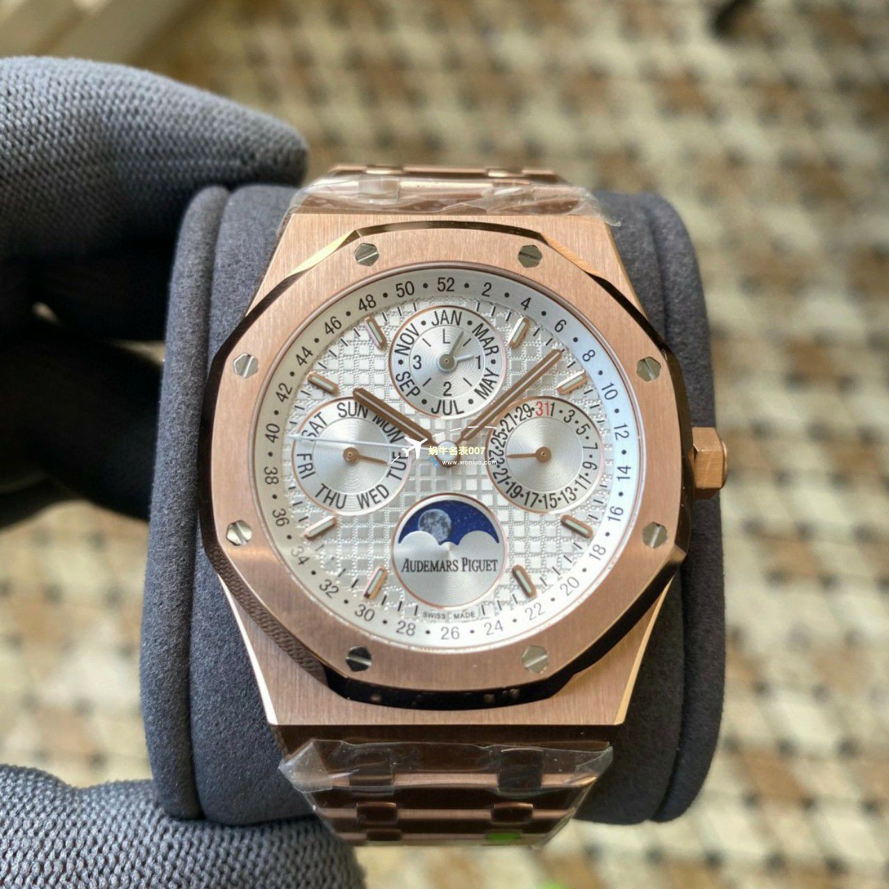 APS Factory Audemars Piguet 万年历26574PT.OO.1220PT.01，26574BA.OO.1220BA.01，26574ST.OO.1220ST.03一比一复刻高仿手表 / AP262