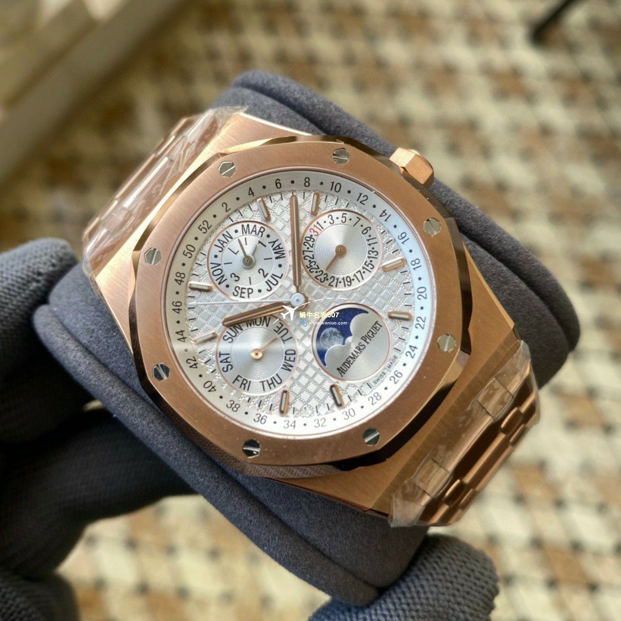 APS Factory Audemars Piguet 万年历26574PT.OO.1220PT.01，26574BA.OO.1220BA.01，26574ST.OO.1220ST.03一比一复刻高仿手表 / AP262