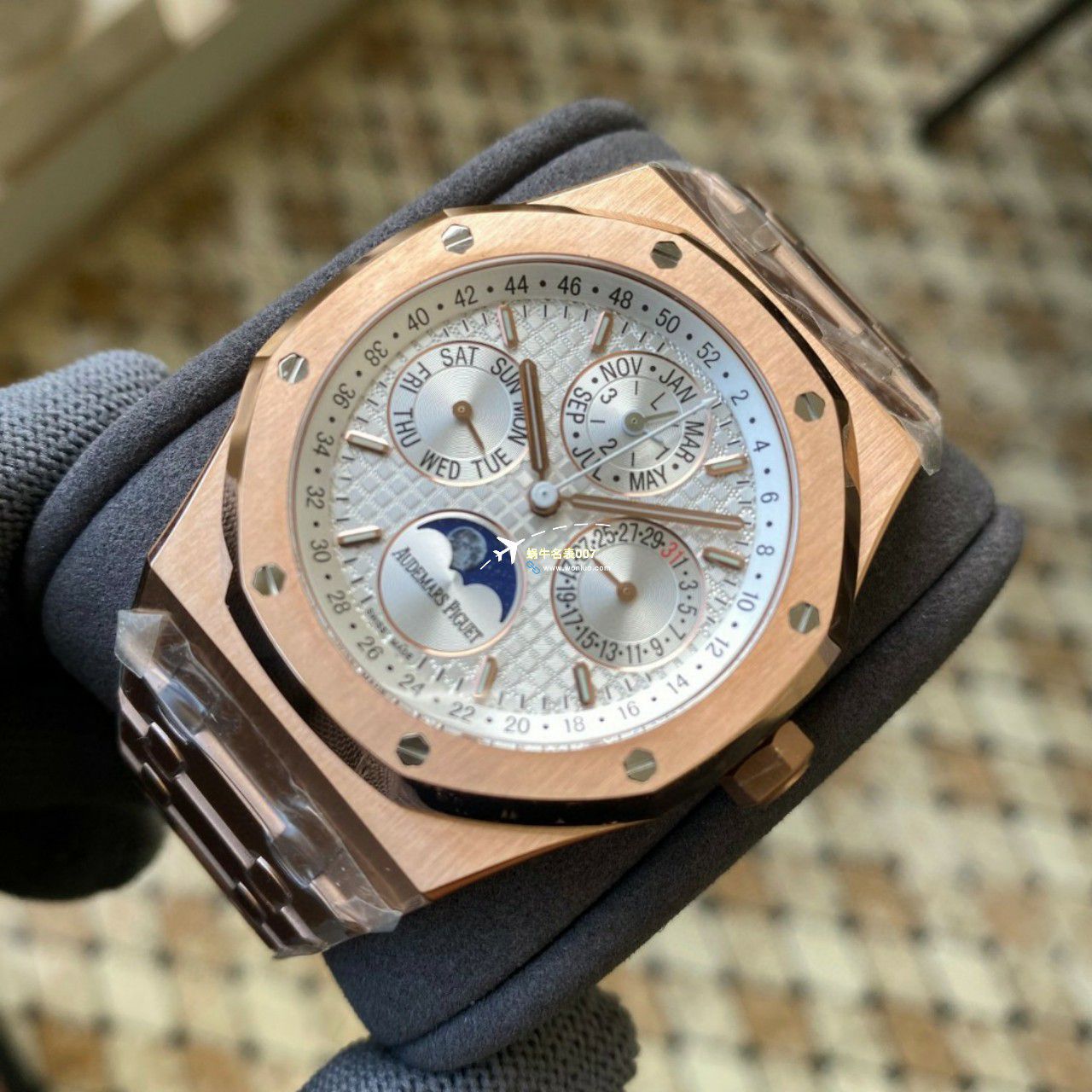 APS Factory Audemars Piguet 万年历26574PT.OO.1220PT.01，26574BA.OO.1220BA.01，26574ST.OO.1220ST.03一比一复刻高仿手表 / AP262