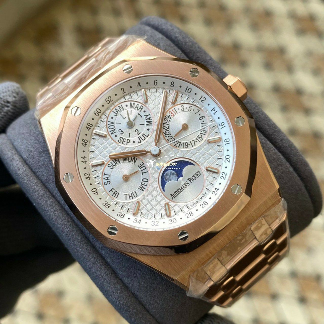 APS Factory Audemars Piguet 万年历26574PT.OO.1220PT.01，26574BA.OO.1220BA.01，26574ST.OO.1220ST.03一比一复刻高仿手表 / AP262