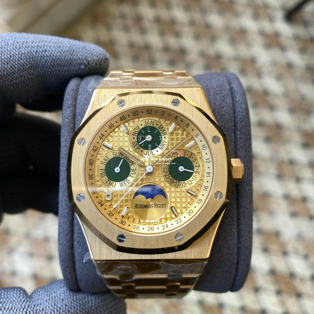 APS Factory Audemars Piguet 万年历26574PT.OO.1220PT.01，26574BA.OO.1220BA.01，26574ST.OO.1220ST.03一比一复刻高仿手表 / AP262