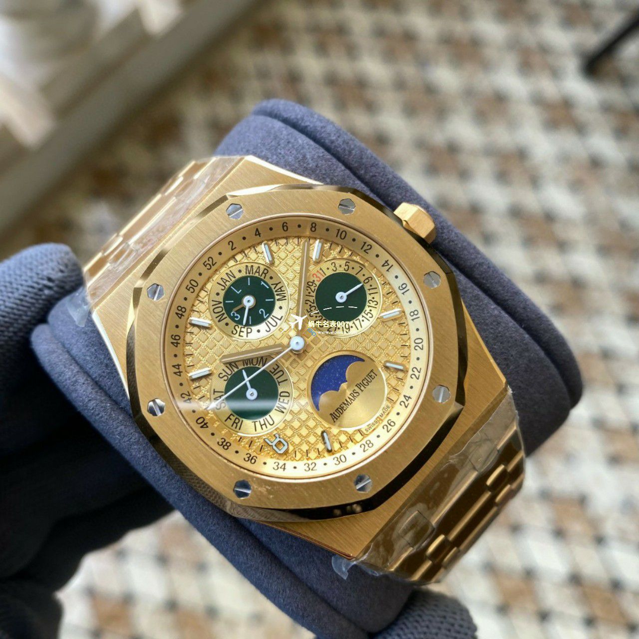 APS Factory Audemars Piguet 万年历26574PT.OO.1220PT.01，26574BA.OO.1220BA.01，26574ST.OO.1220ST.03一比一复刻高仿手表 / AP262