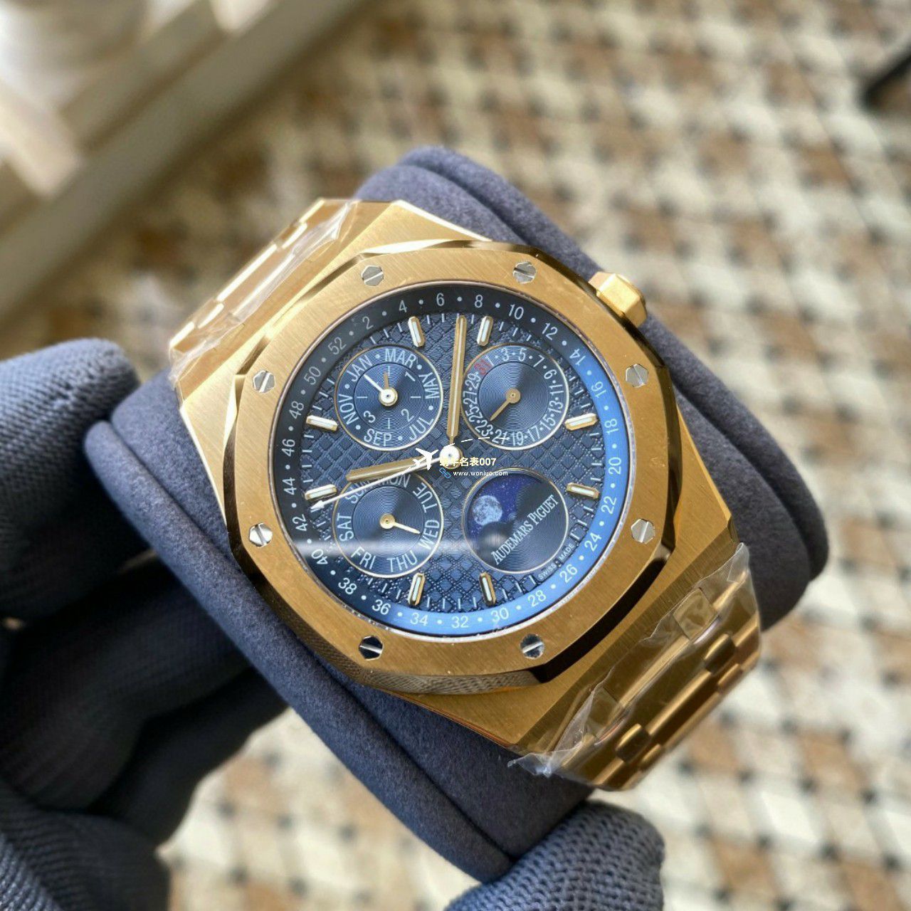 APS Factory Audemars Piguet 万年历26574PT.OO.1220PT.01，26574BA.OO.1220BA.01，26574ST.OO.1220ST.03一比一复刻高仿手表 / AP262