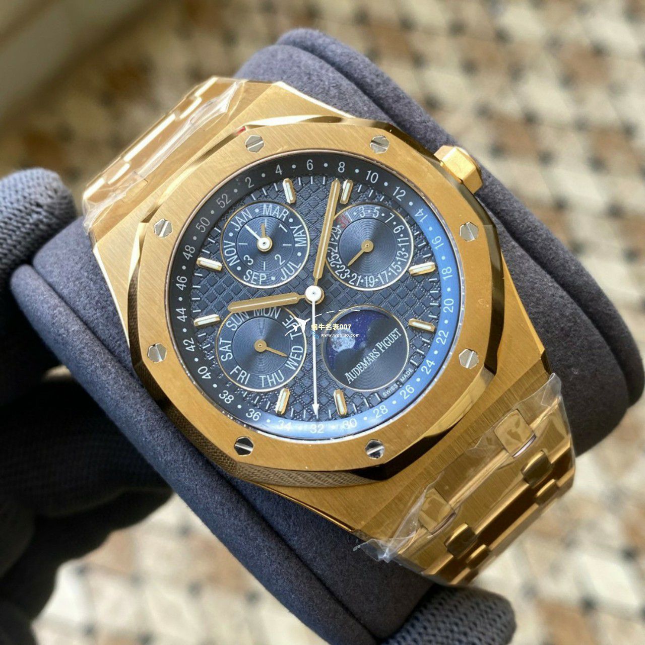 APS Factory Audemars Piguet 万年历26574PT.OO.1220PT.01，26574BA.OO.1220BA.01，26574ST.OO.1220ST.03一比一复刻高仿手表 / AP262