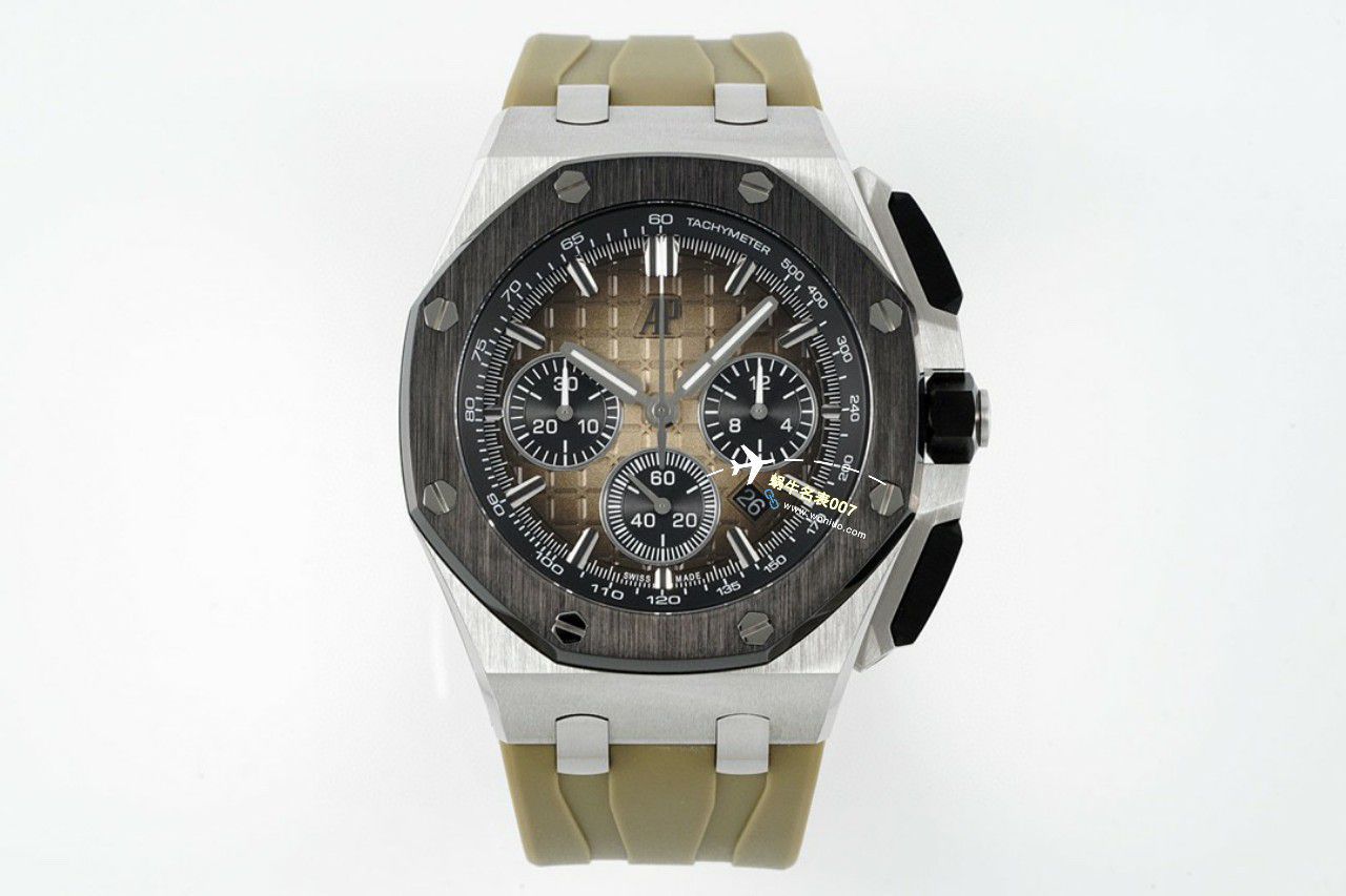 APS Factory Audemars Piguet  Royal Oak Offshore 高仿手表26420RO.OO.A002CA.01，26420SO.OO.A002CA.01，26420SO.OO.A600CA.01，26420TI.OO.A027CA.01 / AP263