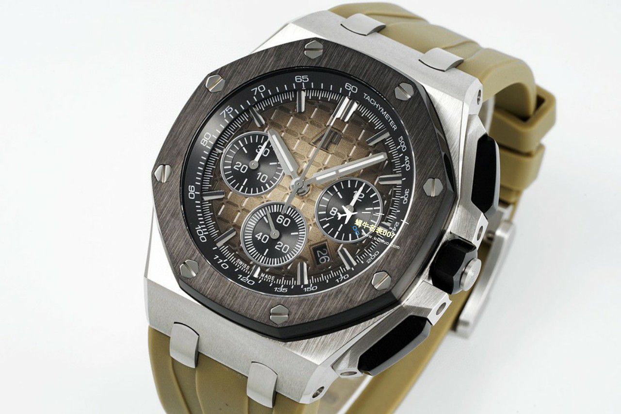 APS Factory Audemars Piguet  Royal Oak Offshore 高仿手表26420RO.OO.A002CA.01，26420SO.OO.A002CA.01，26420SO.OO.A600CA.01，26420TI.OO.A027CA.01 / AP263