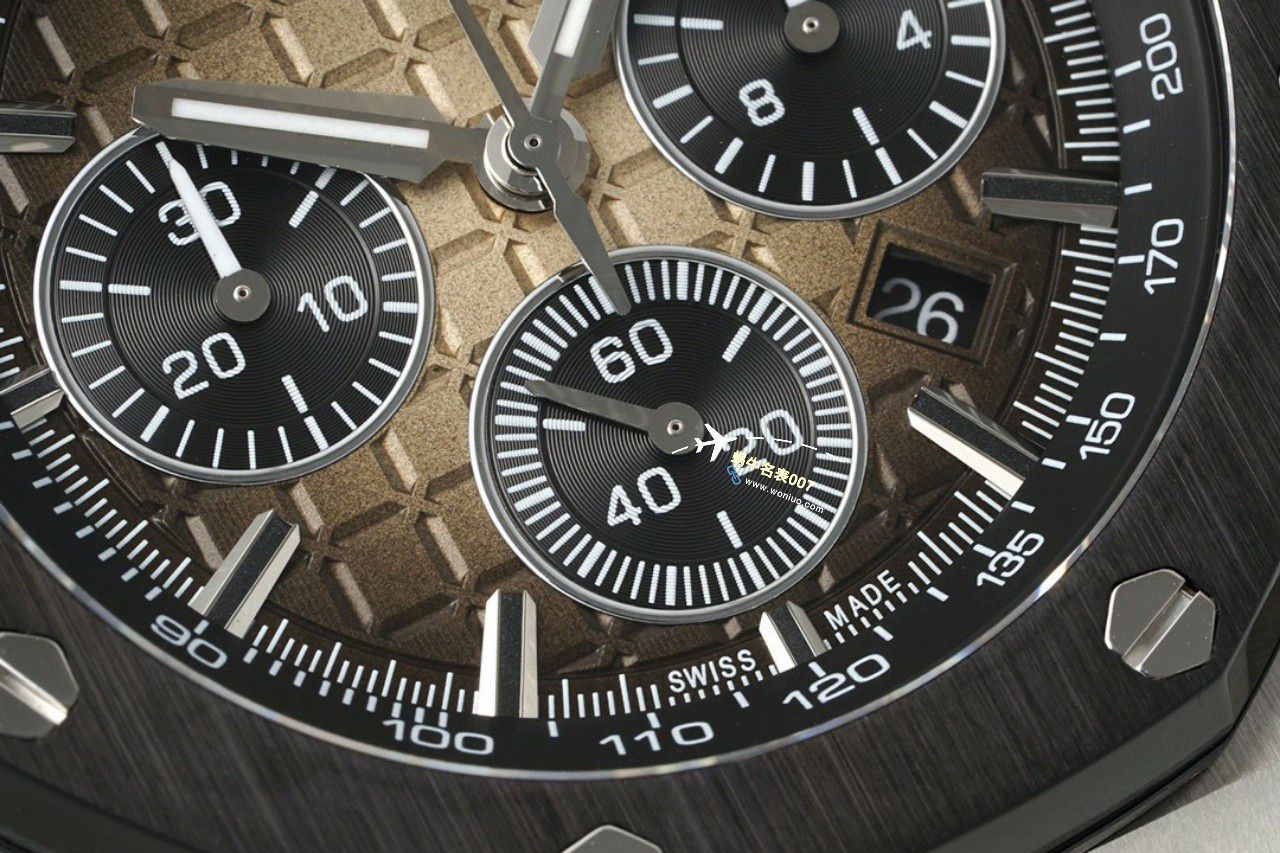 APS Factory Audemars Piguet  Royal Oak Offshore 高仿手表26420RO.OO.A002CA.01，26420SO.OO.A002CA.01，26420SO.OO.A600CA.01，26420TI.OO.A027CA.01 / AP263