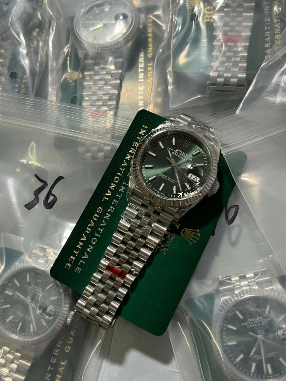 VS Factory  Rolex  Datejust 36毫米水波纹一比一高仿复刻手表 / R796