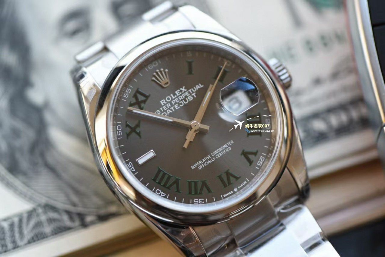  Video analysis VS Factory  Rolex  Datejust 36毫米绿萝m126200-0018高仿手表 / R793