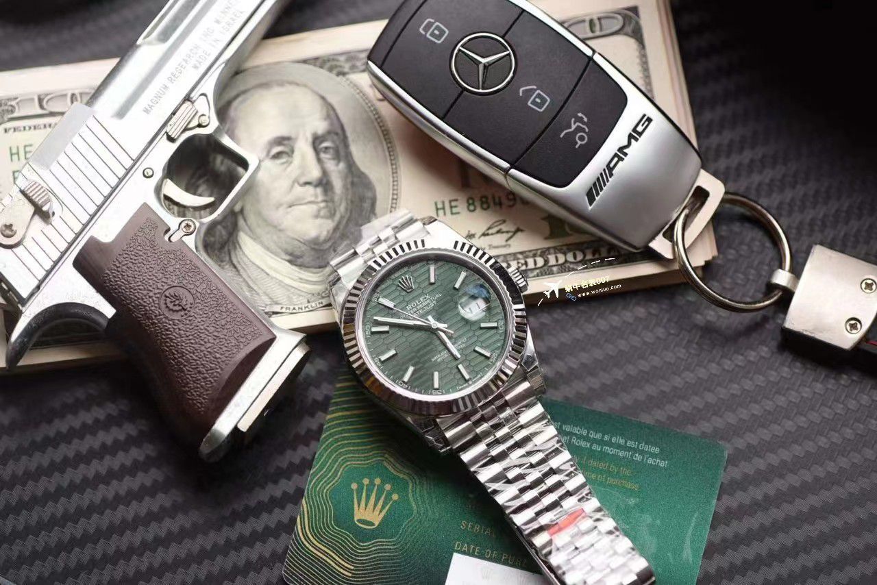 VS Factory  Rolex  Datejust 36毫米水波纹一比一高仿复刻手表 / R796