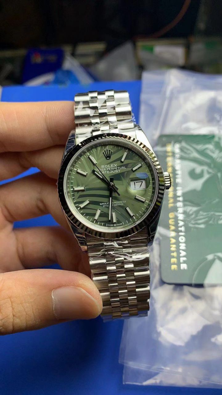 VS Factory  Rolex  Datejust 36毫米水波纹一比一高仿复刻手表 / R796