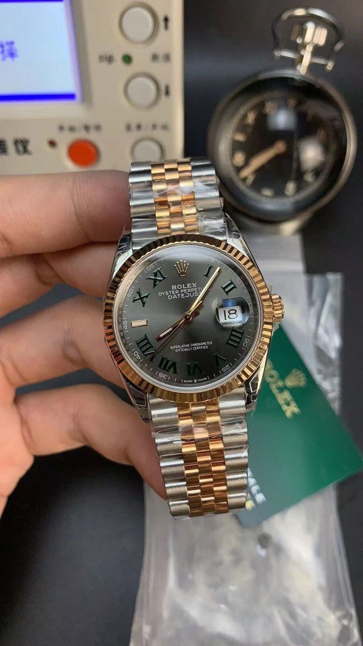 VS Factory  Rolex  Datejust 36毫米水波纹一比一高仿复刻手表 / R796