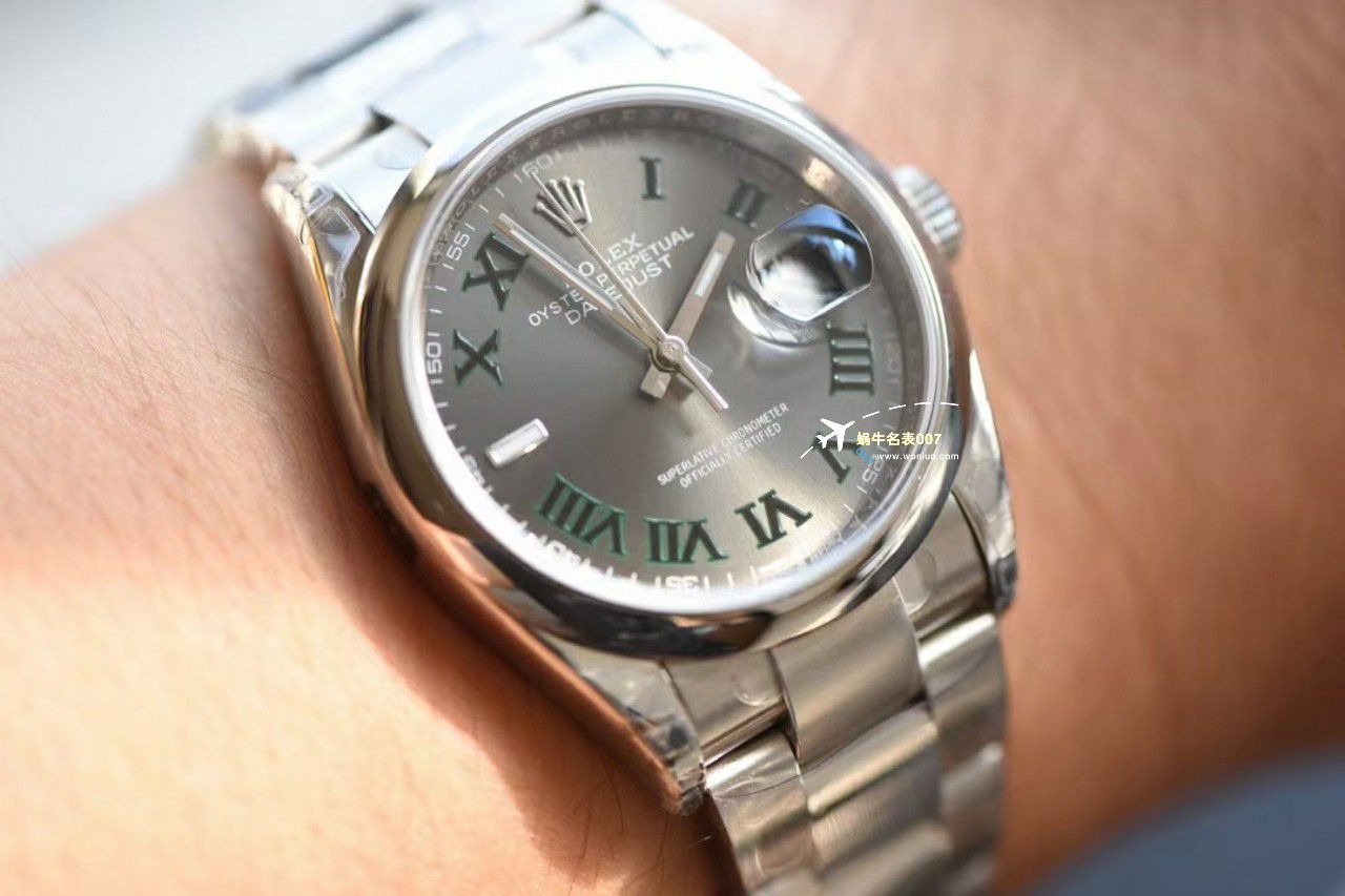VS Factory  Rolex  Datejust 36毫米水波纹一比一高仿复刻手表 / R796
