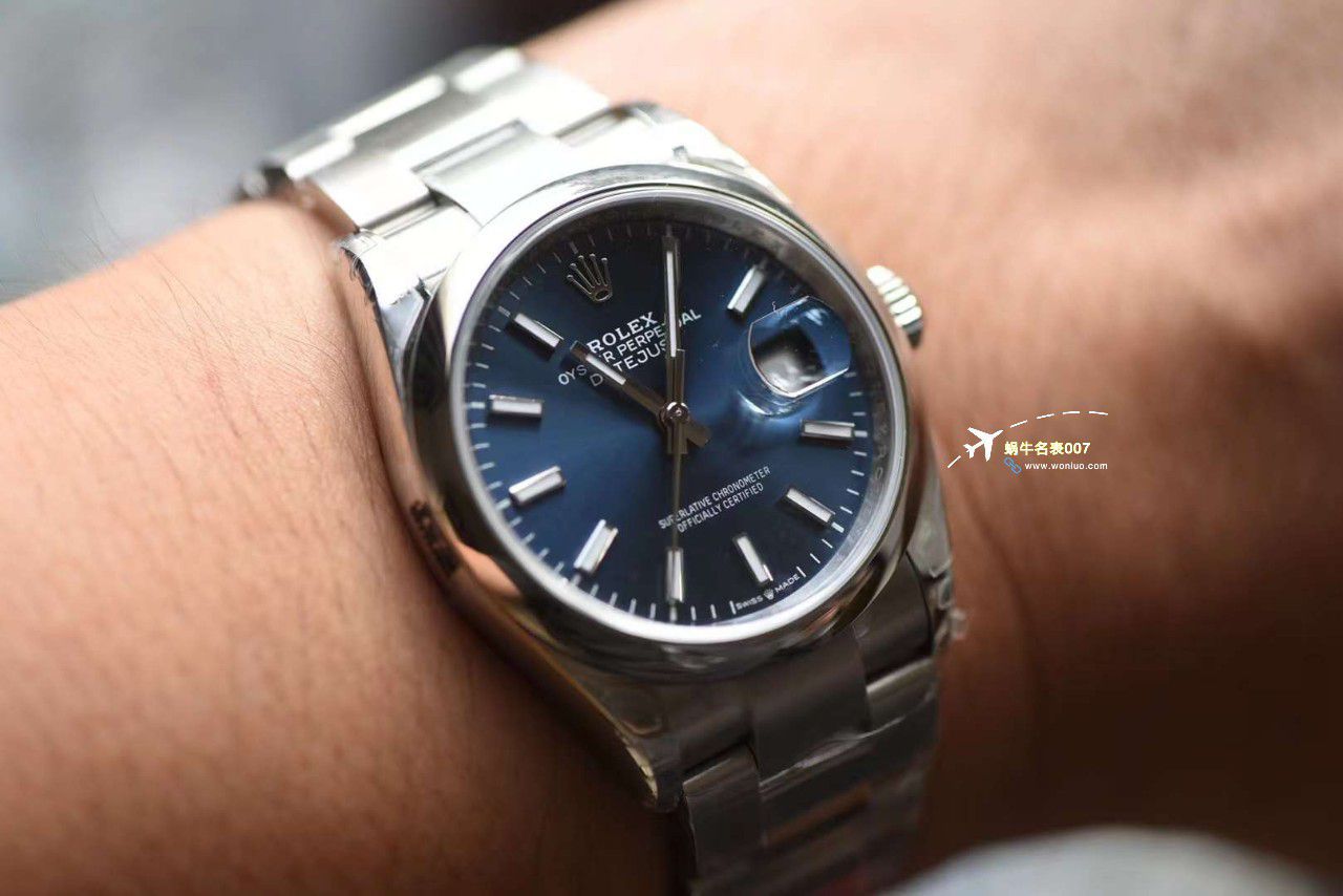 VS Factory  Rolex  Datejust 36毫米水波纹一比一高仿复刻手表 / R796
