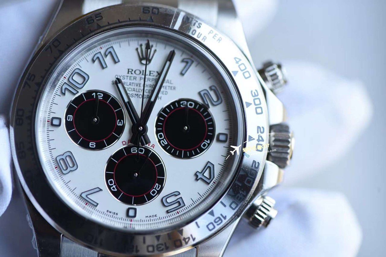 Clean Factory  Rolex 宇宙计时 Ditongna 白金4130 Movement 手表 / R797