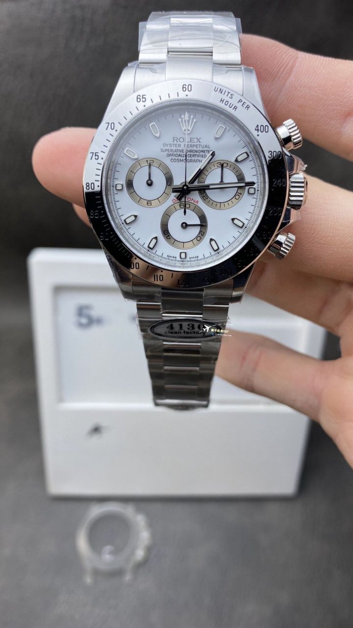Clean/C Factory  Rolex 灰胶 Ditongna m126519ln-0006一比一个精仿复刻手表 / R776