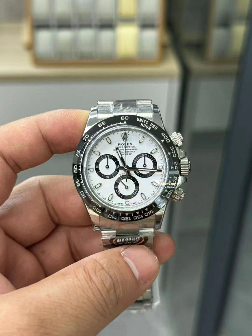 Clean Factory  Rolex 宇宙计时 Ditongna 白金4130 Movement 手表 / R797