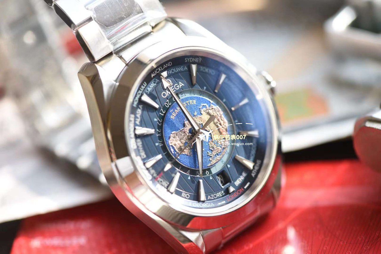 VS Factory OMEGA Seamaster 150世界时绿面盘一比一复刻手表220.30.43.22.10.001 wrist watch  / M786