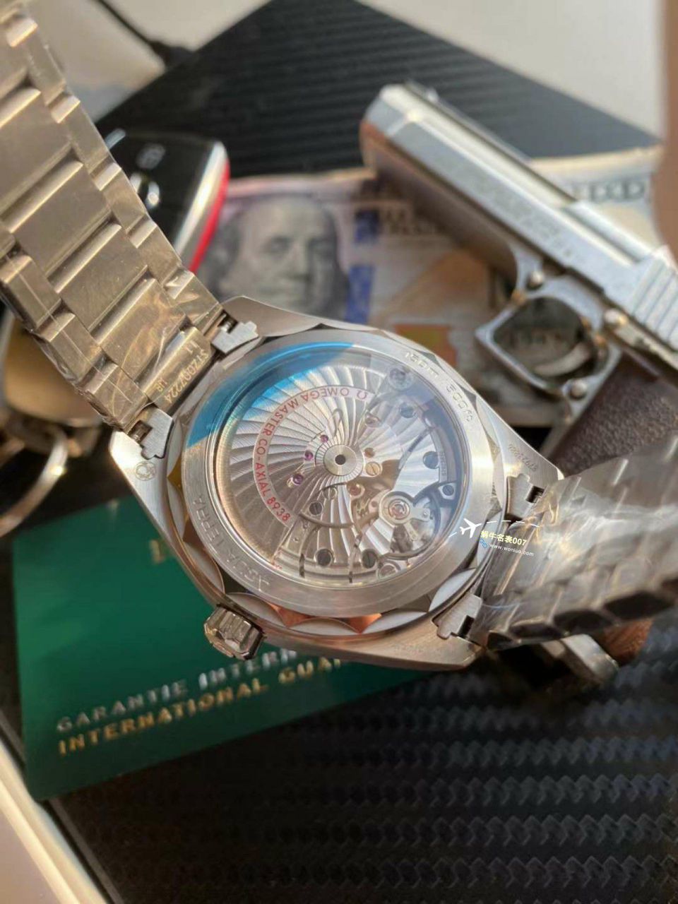 VS Factory OMEGA Seamaster 150世界时绿面盘一比一复刻手表220.30.43.22.10.001 wrist watch  / M786