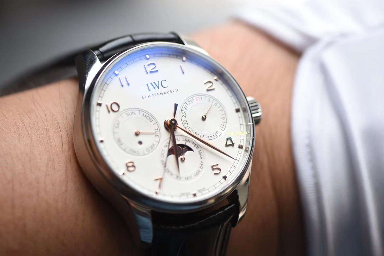 【 Video analysis 】TW IWC IWC 表葡萄牙万年历IW344203，IW344202超A高仿手表 / WG616