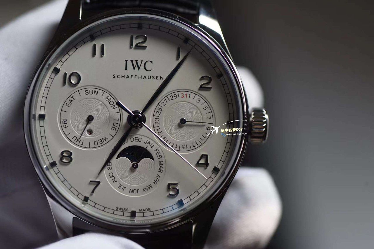 【 Video analysis 】TW IWC IWC 表葡萄牙万年历IW344203，IW344202超A高仿手表 / WG616
