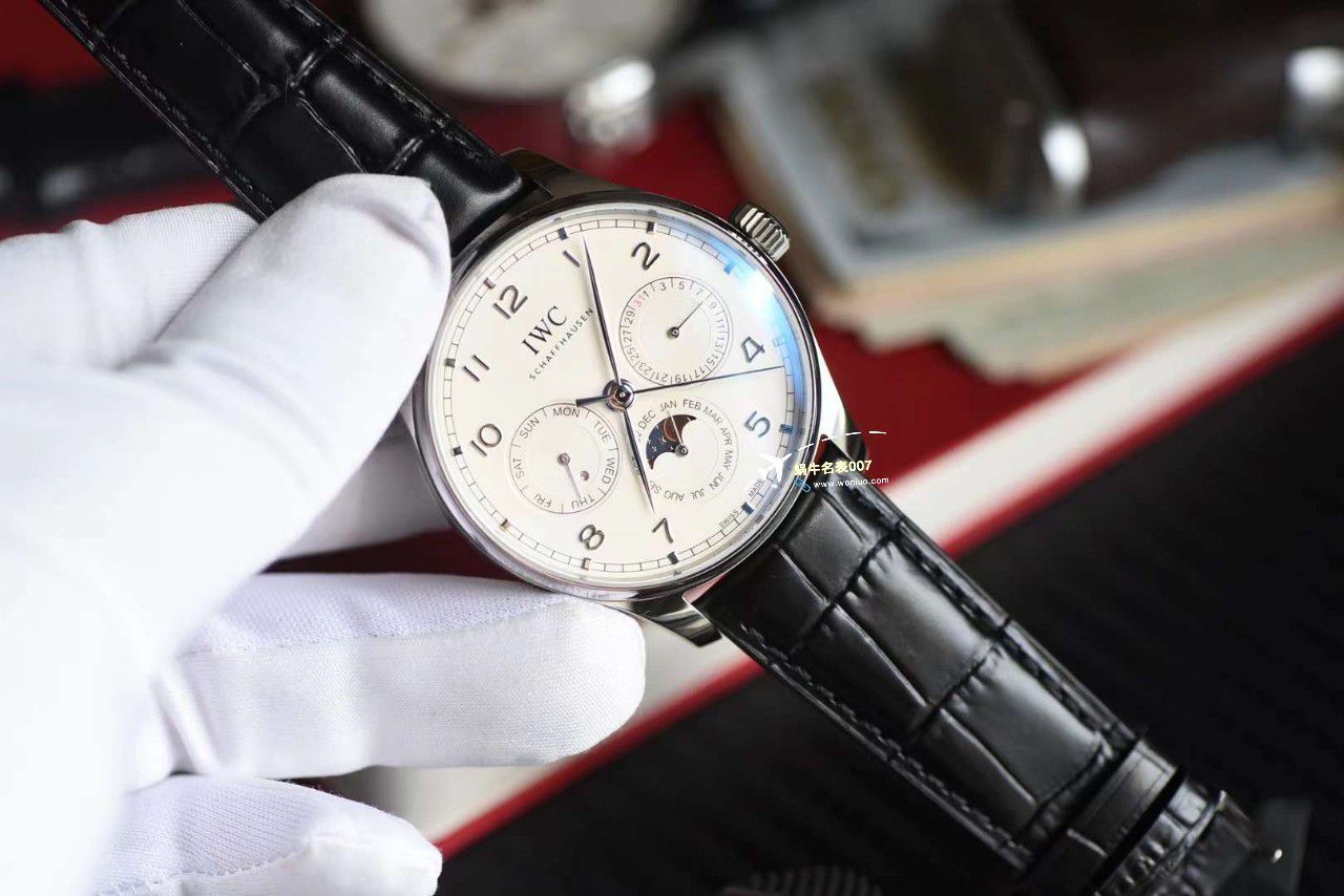 【 Video analysis 】TW IWC IWC 表葡萄牙万年历IW344203，IW344202超A高仿手表 / WG616