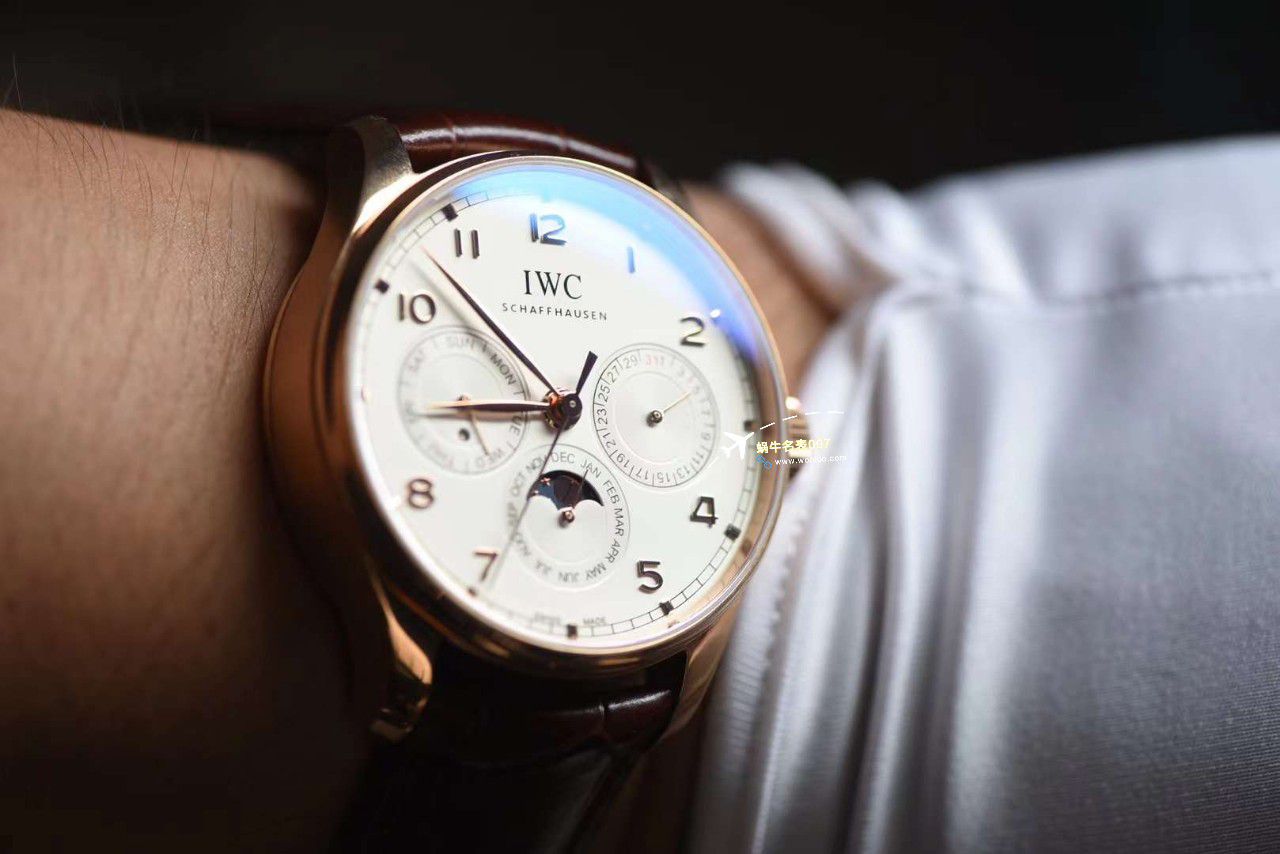 【 Video analysis 】TW IWC IWC 表葡萄牙万年历IW344203，IW344202超A高仿手表 / WG616