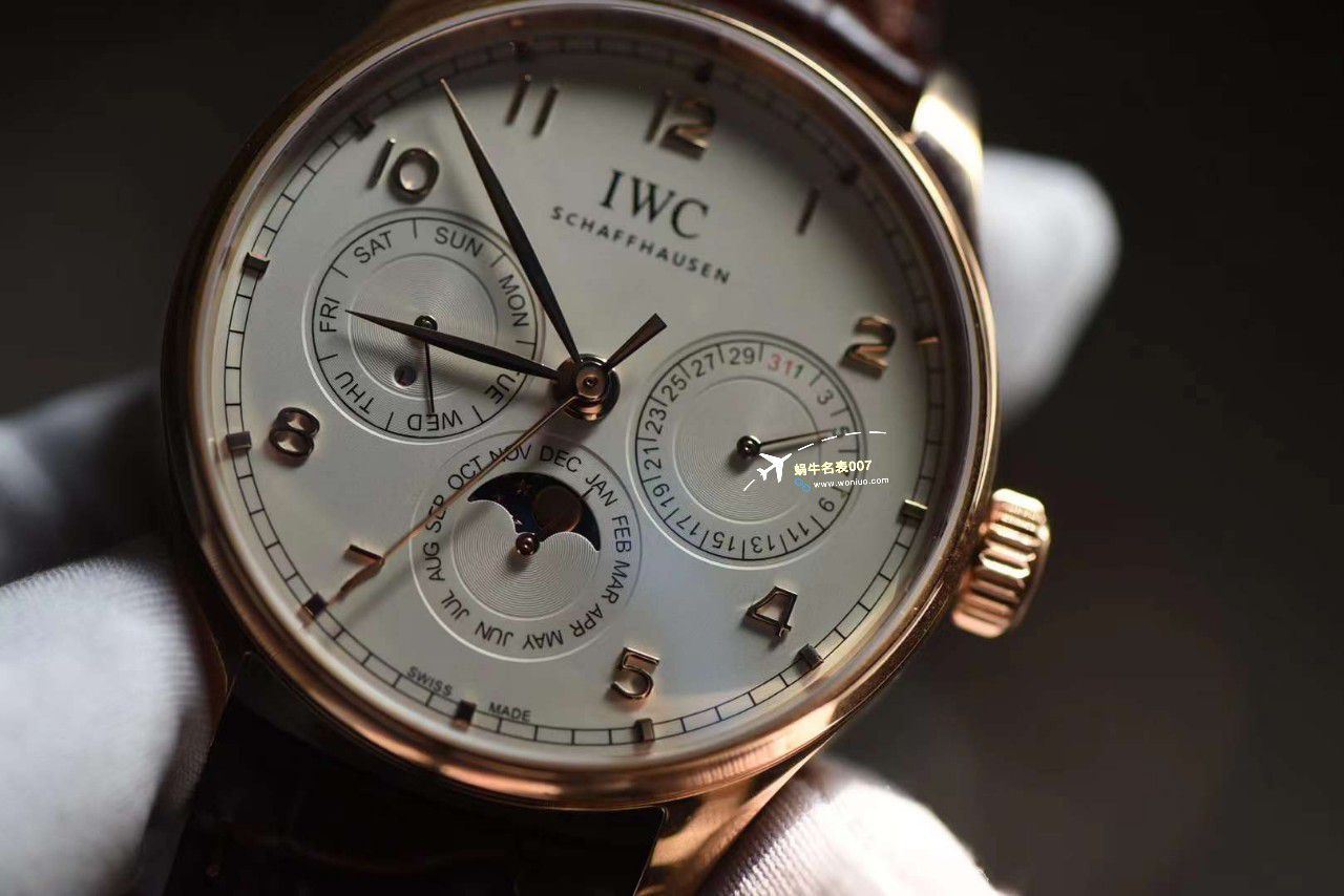 【 Video analysis 】TW IWC IWC 表葡萄牙万年历IW344203，IW344202超A高仿手表 / WG616