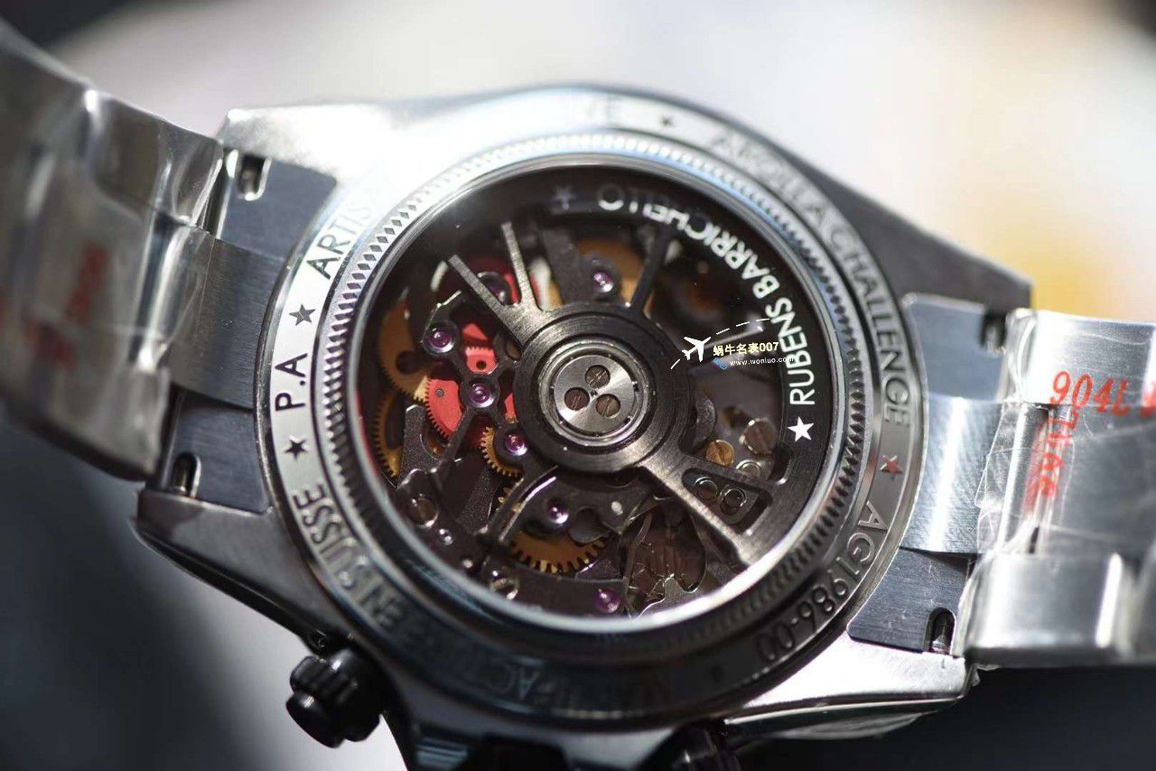 【 Video analysis 】 Rolex  Ditongna F1车手限定特别版镂空 copy customized 手表 / R800