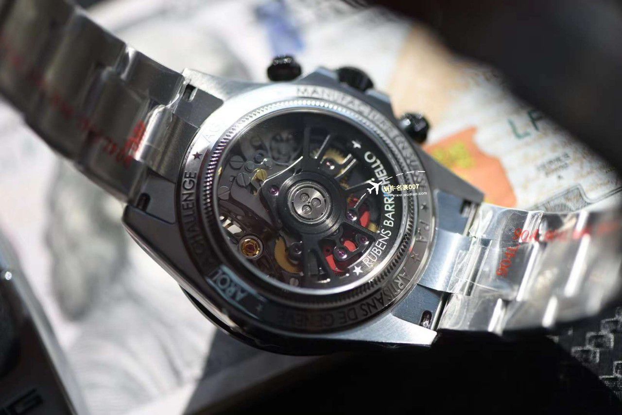 【 Video analysis 】 Rolex  Ditongna F1车手限定特别版镂空 copy customized 手表 / R800