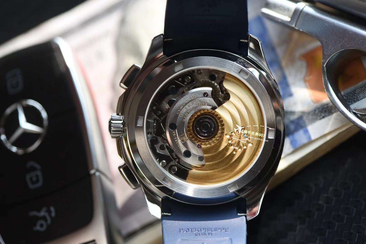 【 Video analysis 】 PATEK PHILIPPE  Nautilus 一比一高仿手表5968A-001，5968G-010，5968G-001，5968R-001 / BD385