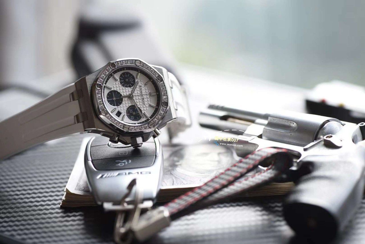 【 Video analysis 】APF Factory Audemars Piguet  Royal Oak Offshore 一比一高仿女手表26231ST.ZZ.D010CA.01，26231OR.ZZ.D003CA.01 wrist watch  / AP267