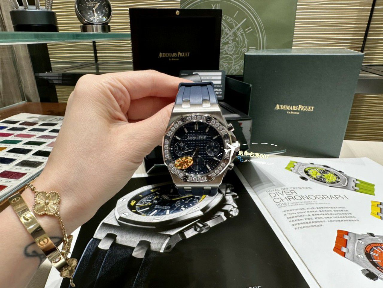 【 Video analysis 】APF Factory Audemars Piguet  Royal Oak Offshore 一比一高仿女手表26231ST.ZZ.D010CA.01，26231OR.ZZ.D003CA.01 wrist watch  / AP267