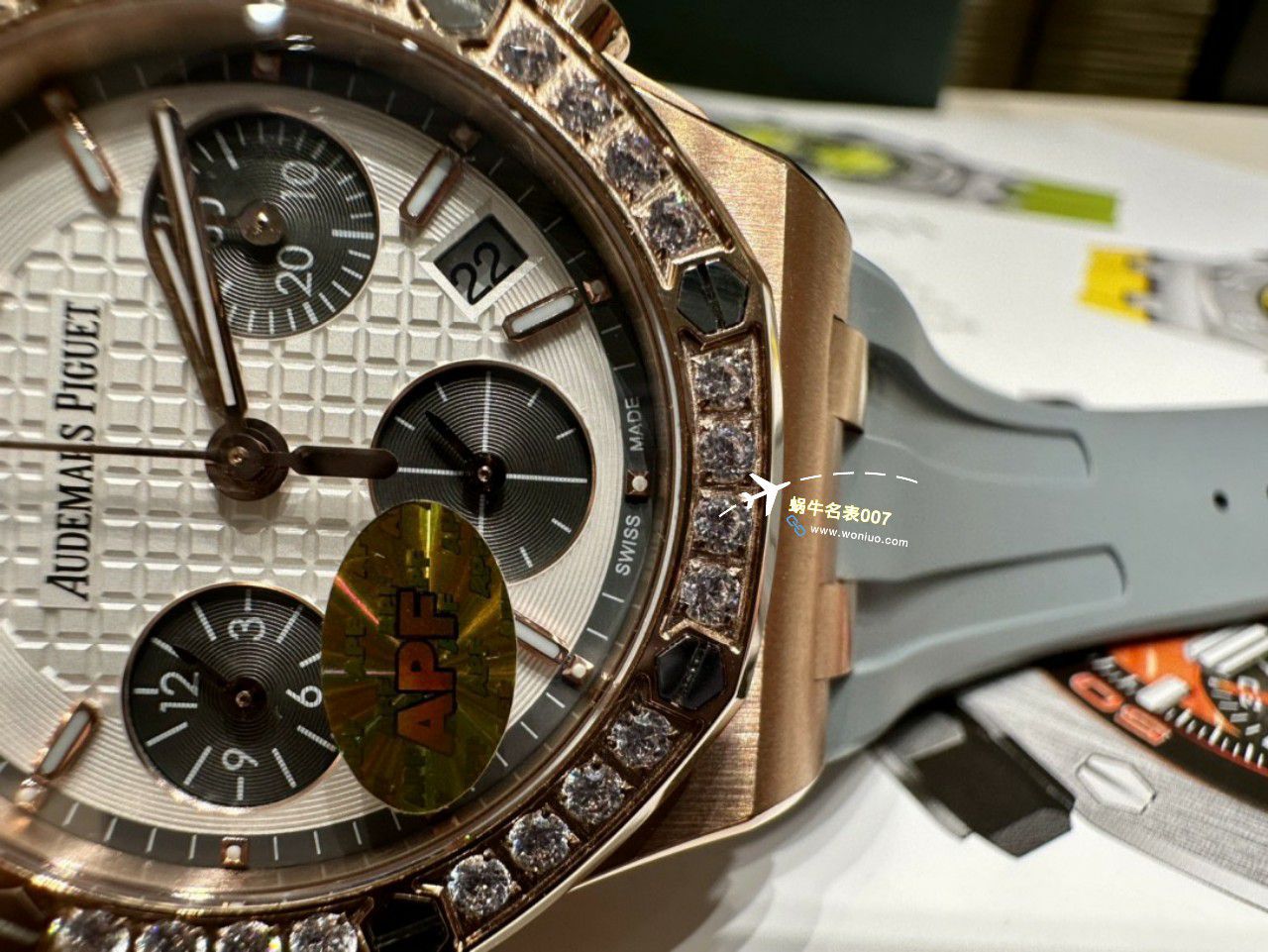 【 Video analysis 】APF Factory Audemars Piguet  Royal Oak Offshore 一比一高仿女手表26231ST.ZZ.D010CA.01，26231OR.ZZ.D003CA.01 wrist watch  / AP267
