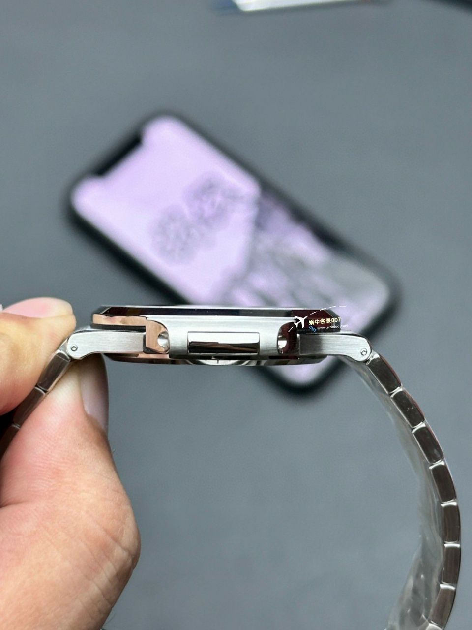 【 Video analysis 】3K一体机 PATEK PHILIPPE 绿色 Nautilus 一比一高仿复刻5711/1A-014手表 / BD386