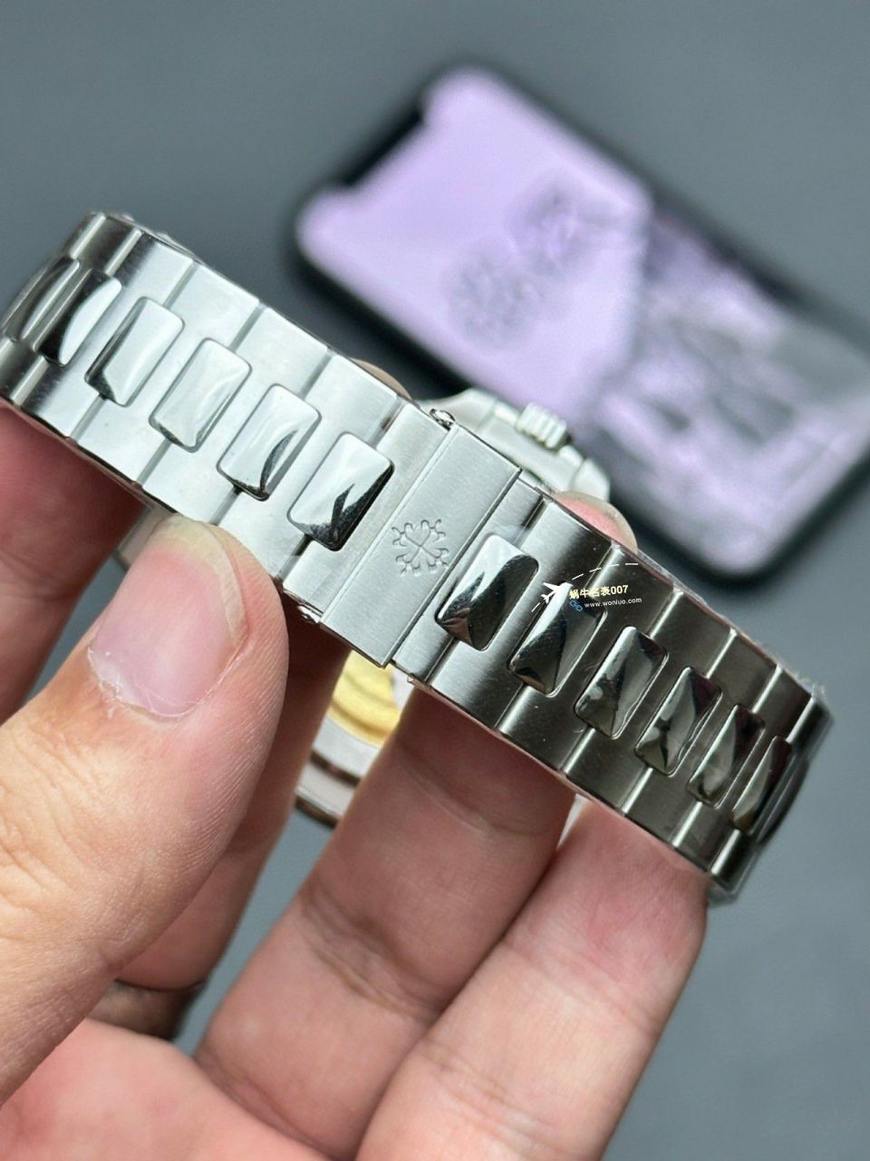 【 Video analysis 】3K一体机 PATEK PHILIPPE 绿色 Nautilus 一比一高仿复刻5711/1A-014手表 / BD386