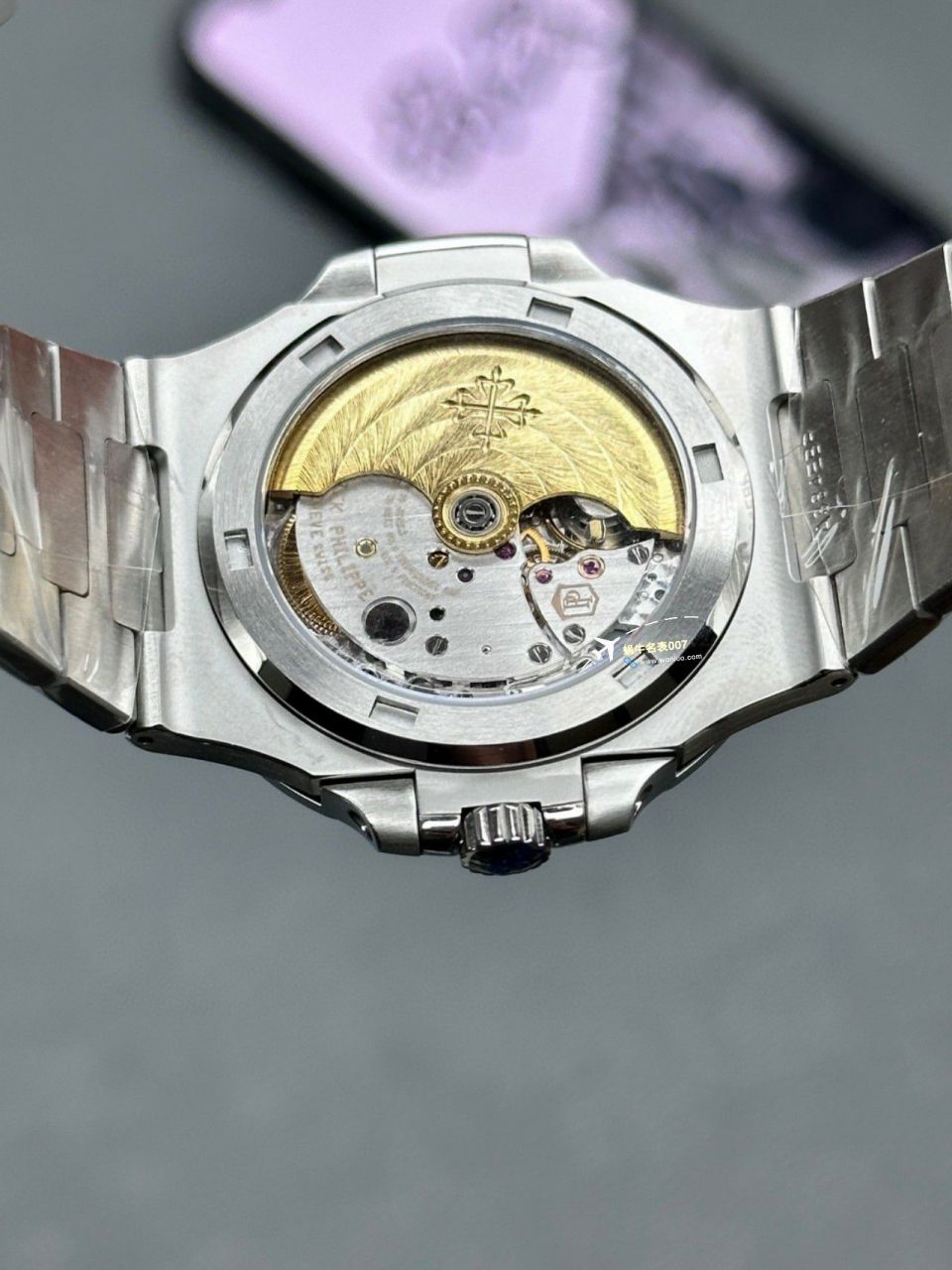 【 Video analysis 】3K一体机 PATEK PHILIPPE 绿色 Nautilus 一比一高仿复刻5711/1A-014手表 / BD386