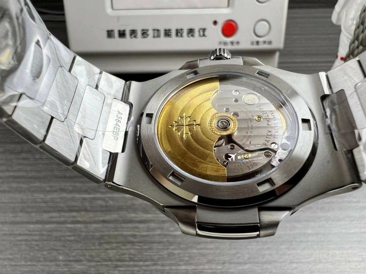 【 Video analysis 】3K一体机 PATEK PHILIPPE 绿色 Nautilus 一比一高仿复刻5711/1A-014手表 / BD386