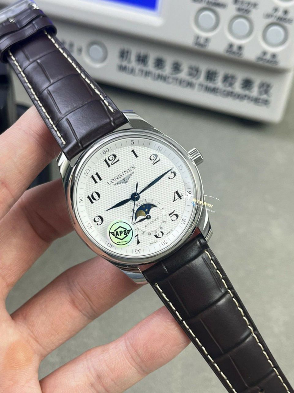 【 Video analysis APS Factory 】 Longines 名匠月相一比一 top 复刻高仿手表L2.909.4.78.6，L2.909.4.78.3，L2.909.4.77.6 / L179