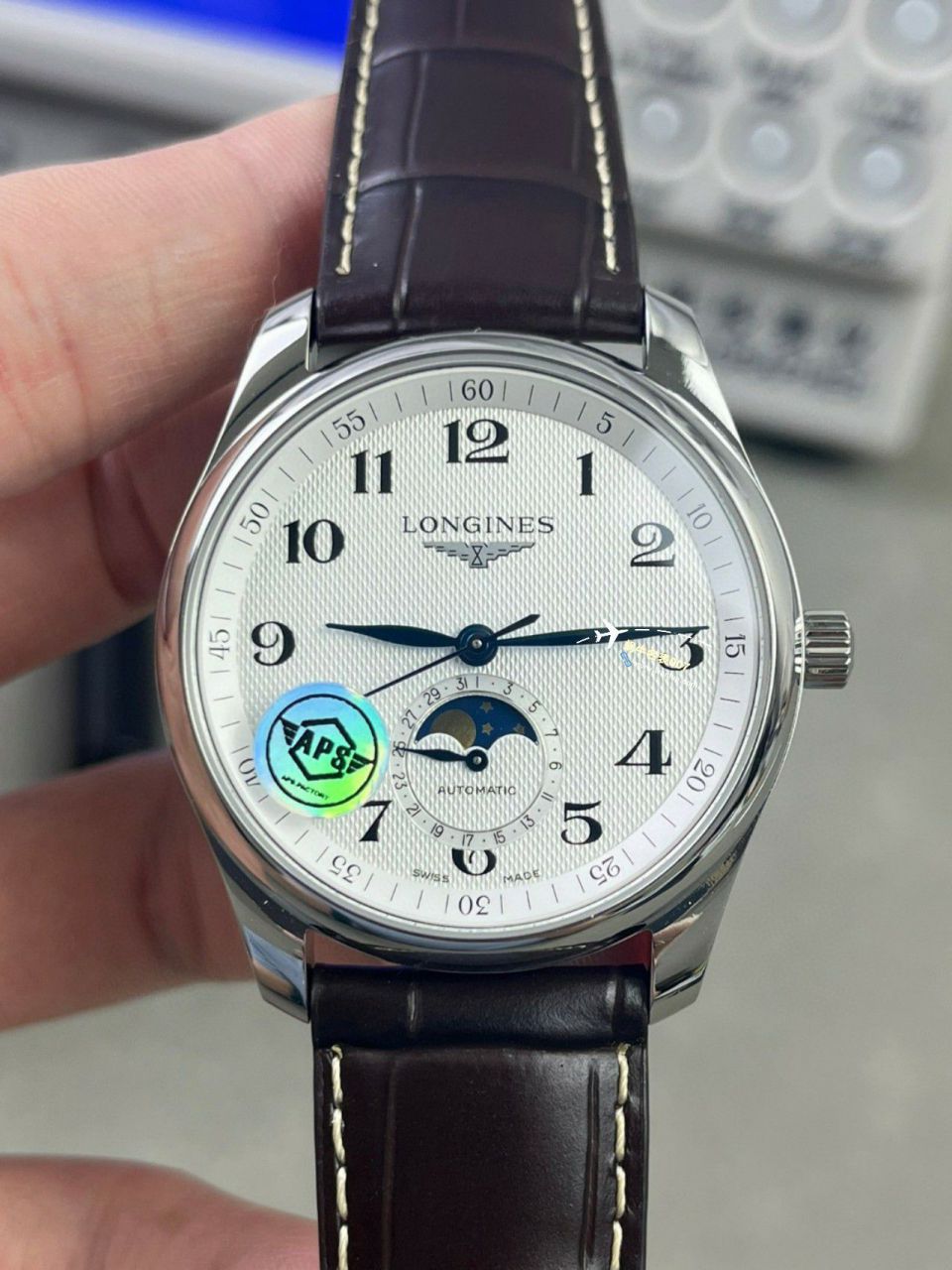 【 Video analysis APS Factory 】 Longines 名匠月相一比一 top 复刻高仿手表L2.909.4.78.6，L2.909.4.78.3，L2.909.4.77.6 / L179