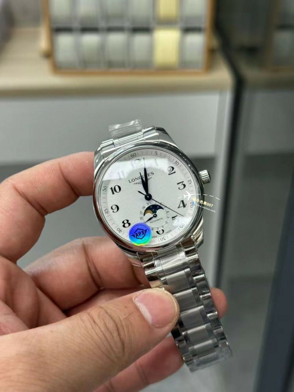 【 Video analysis APS Factory 】 Longines 名匠月相一比一 top 复刻高仿手表L2.909.4.78.6，L2.909.4.78.3，L2.909.4.77.6 / L179