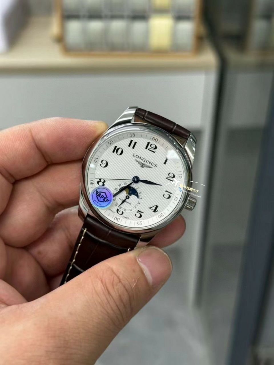 【 Video analysis APS Factory 】 Longines 名匠月相一比一 top 复刻高仿手表L2.909.4.78.6，L2.909.4.78.3，L2.909.4.77.6 / L179