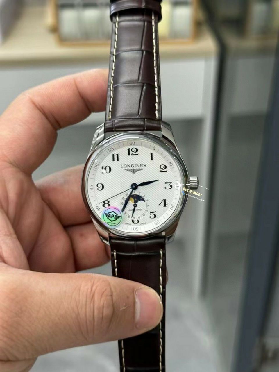 【 Video analysis APS Factory 】 Longines 名匠月相一比一 top 复刻高仿手表L2.909.4.78.6，L2.909.4.78.3，L2.909.4.77.6 / L179