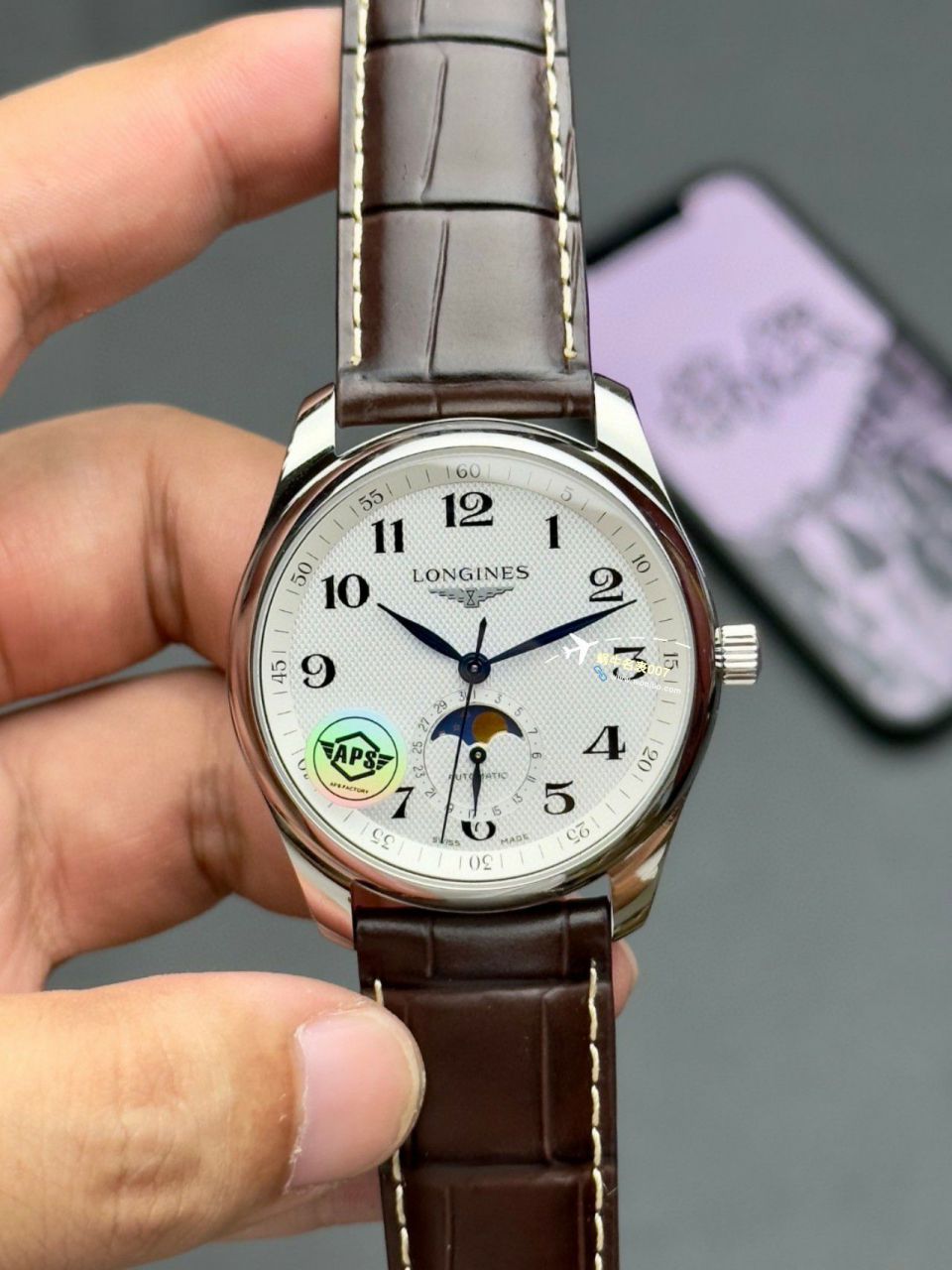 【 Video analysis APS Factory 】 Longines 名匠月相一比一 top 复刻高仿手表L2.909.4.78.6，L2.909.4.78.3，L2.909.4.77.6 / L179
