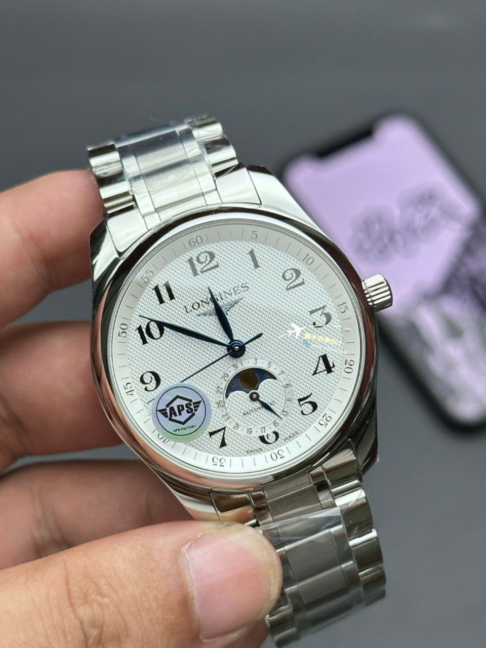 【 Video analysis APS Factory 】 Longines 名匠月相一比一 top 复刻高仿手表L2.909.4.78.6，L2.909.4.78.3，L2.909.4.77.6 / L179