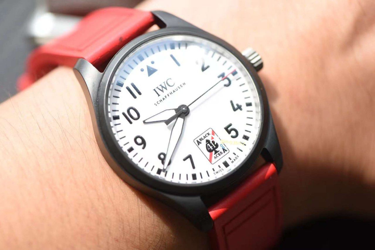 【 Video analysis 】IW326905 IWC 飞行员自动 wrist watch 41 “黑桃A”特别版M+一比一复刻高仿手表 / WG618